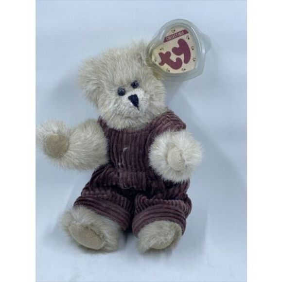 Vintage TY Beanie Babies "Abby" The Bear 1993 Designed by Linda Harris - Picture 1 of 7
